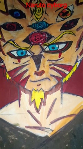 Naruto cyborg drawing and colouring like and subscribe #art #animedrawing#drawing #animeeart#naruto