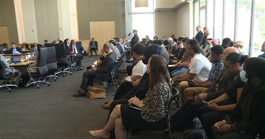 VCU protesters voice concerns over Governor Youngkin at graduation