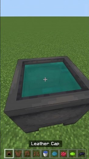 How to dye Leather armor using CAULDRONS in MC BEDROCK/POCKET/XBOX/SWITCH/PS4 EDITION