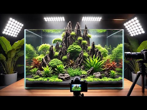 “Beginner Stunning Dragon Stone Aquascape Setup | Step-by-Step Planting Guide!”