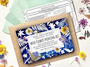 DIY Solar Printing Kit: Flower Stencil Sun Prints - Etsy