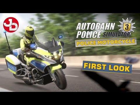 FIRST LOOK | Autobahn 3 - Police Motorcycle DLC