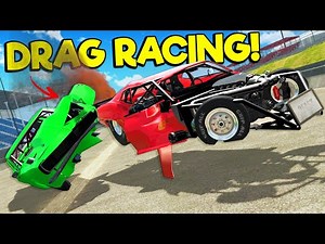 We Found the FASTEST UPGRADED Drag Racers & Destroyed Them in BeamNG Drive Mods!