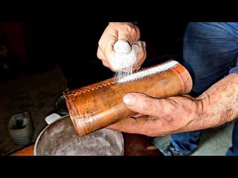 From Copper Sheet to Elegant Vase | Handmade Copper Art