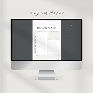 Party Planner | Printable Planner | Event Planner | Event Planning Template | Birthday Planner | Party Checklist | Party Planning | PDF - Etsy