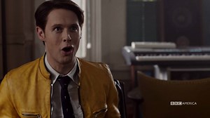 Watch the 'Dirk Gently's Holistic Detective Agency' series premiere, starring Elijah Wood and Samuel Barnett FREE on YouTube now >> http://bit.ly/WatchDirkGentlyFree | BBC America