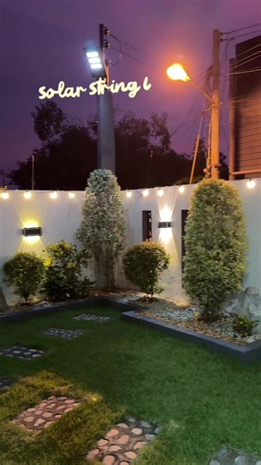 Solar String Lights Tutorial: Steady Light Mode for Your Garden