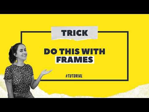 How to ROTATE PICTURES in FRAMES (Struggling with the frames in Canva?) | Less than 1 min