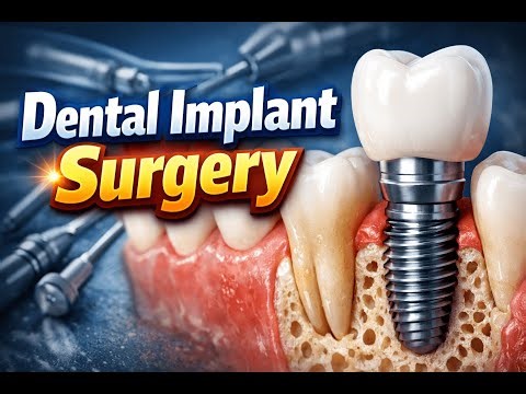 dental implantSurgery|Procedure Explained|#oralsurgery #dentist #oralhealth #dentalcare #satisfying