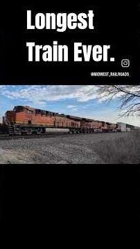 Longest freight train the world has ever seen?