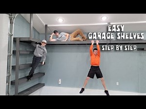 A Beginner's Guide To Building Garage Shelves - How To Build Simple And Sturdy Shelves