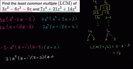 Least common multiple of polynomials