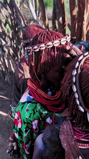 The bride is leaving her family and she is happy of her marriage
