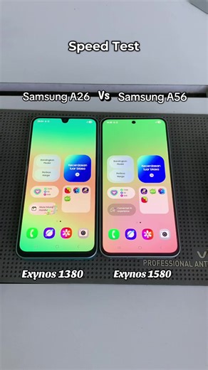 Speed Test Comparison: Samsung A26 vs Samsung A56