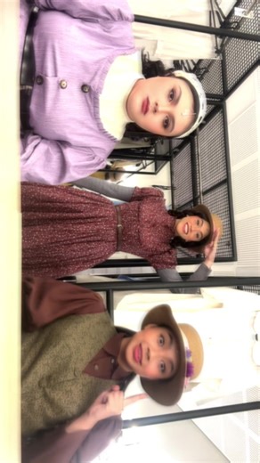 Martha, Anna, & Thea 🤞 @Felicity Kyle Napuli @Mijon Cortez @Spring Awakening opens Feb 13