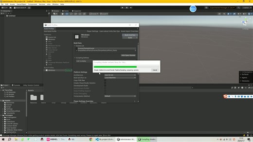 [unity]unity6如何将作品打包成exe程序？
