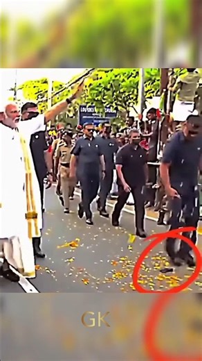 SPG கமாண்டோவை பார்த்து நடுங்கிய போலீஸ்! பிரதமர் மோடியின் Z+ பாதுகாப்பு 😲🇮🇳 #shorts #gkshortsintamil