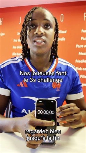 ⏱️ 𝟯 𝘀𝗲𝗰𝗼𝗻𝗱𝗲𝘀 chrono !Qui sera la plus précise ? 👀#XVdeFrance