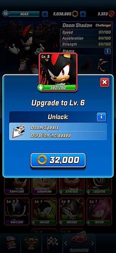 Doom Shadow… already at THIS level?! | Sonic Forces: Speed Battle