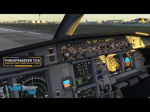 Configuring the Thrustmaster TCA Sidestick and Throttle for Airbus A320 Neo V2 in MSFS 2024