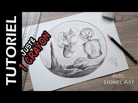 Comment Dessiner Rayman - avec 1 crayon HB