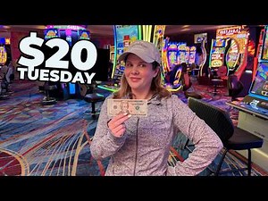 We Tried the $20 Slot Strategy in Las Vegas!!