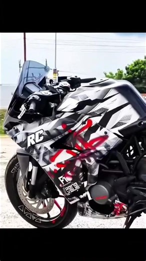 KTM RC colour modification#ktm #shorts video