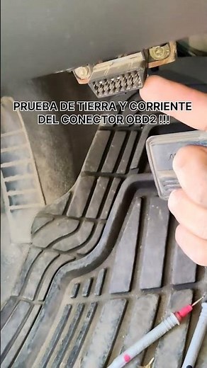 OBD2 CONNECTOR GROUND AND POWER TEST!!! #automotiveelectronics #automobile