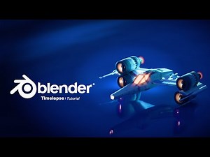 Creating a Spaceship in Blender | Timelapse