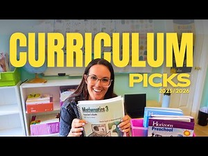 📚 Our 2025–2026 Homeschool Curriculum Picks! 🏡 Third Grade, Kindergarten, and Preschool Choices