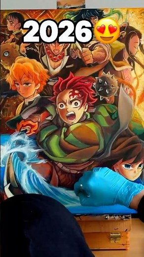 Pinté TODA la Evolución de Anime (1926-2026)