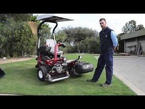 New Toro Greensmaster Triflex (Greens mowers) at The Lakes!