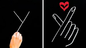 Easy drawing on the school board. 🖍 | 5-Minute Crafts Teens