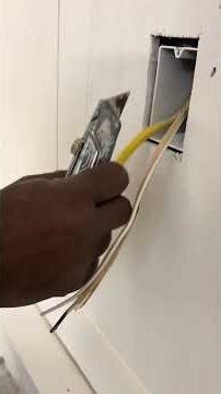 “Don’t Cut the Wire… or Your Hand ⚡ Basic Outlet Install (Commercial)”