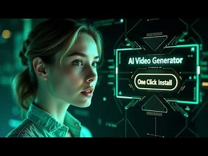 FREE & Open-Source AI Video Generator – One-Click Installation (CogVideosX 5B)