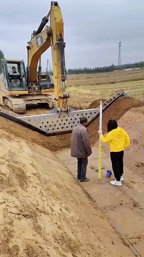 Measuring Ground Depth: A Construction Site Overview