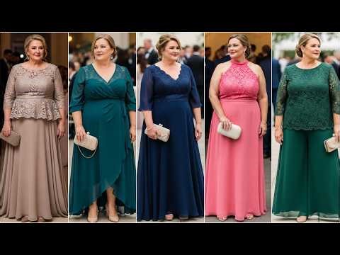 Elegant Plus Size Chiffon & Lace Mother of the Bride Dresses: Most Flattering Wedding Outfits 2026