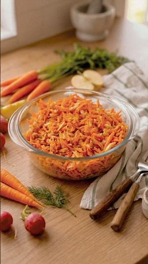 A Simple Carrot Salad That Will Surprise You | Quick & Tasty Recipe✨🥕 #everydaycook
