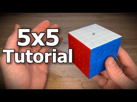 5x5 Rubik's Cube Beginner Tutorial