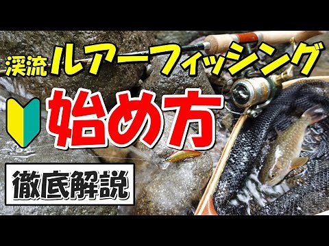 [For Beginners] A Complete Guide to Getting Started with Mountain Stream Lure Fishing [You'll Gua...