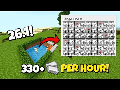 Minecraft Easy IRON Farm Tutorial - 330+ Per Hour (1.21/26.1+)