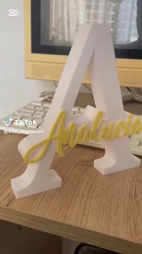 Nombres Decorativos en 3D para Personalización