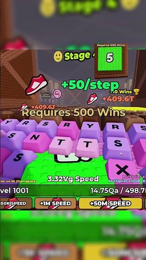 Speed Run Challenge All Stages #roblox #robloxshorts #obby