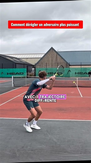 Comment gêner un adversaire plus puissant #tennis #pourtoi