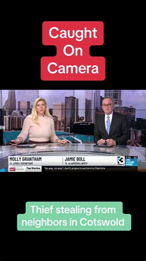 Neighbors in Cotswold area of Charlotte caught a repeat thief on surveillance cameras #stealing TVs, outdoor equipment and cars. #WBTVNews #BreakingNews #NorthCarolina #CharlotteNC #Charlotte #CharlotteNews #TVnews #Crime #CharlotteCrime #Cotswold