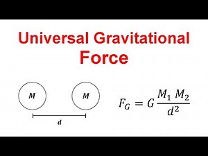 Universal Gravitation Force (Equation and Examples)