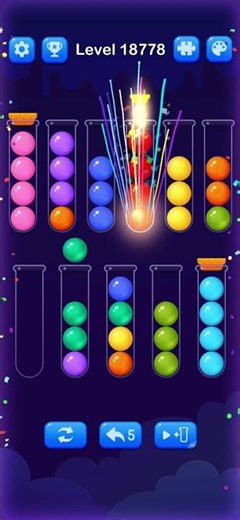 Ball Sort Puzzle Level 18778 😱 Super Hard!