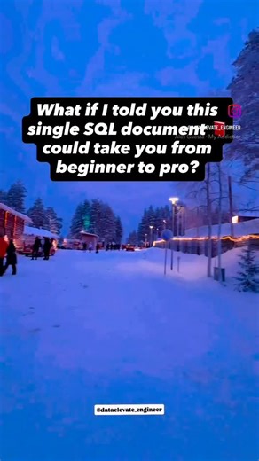 Abhisek Sahu on Instagram: "🚨 SQL Basic to Advanced Concepts & Question Answers for everyone!! . One SQL Optimisation document you will get as bonus !! ❤️ Just Follow and comment 'sql' , i will send this advanced sql document along with SQL query optimisation resources!! . . Happy Learning ❤️ Follow @dataelevate_engineer for more informative content!! . . Doc Source & Credits : Internet, Respective owner . . SQL _______________________________________________ Ignore Hastags :- #SQL #SQLCommands