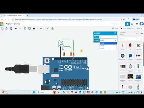 Coding RGB LEDs Without an Arduino Board #arduino #coding