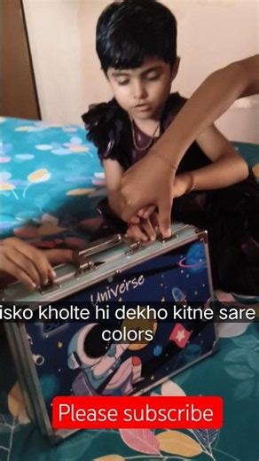 colour box 🎁 unboxing//water colour /colour box kit /unicorn art #picturebox #unboxing #shortsfeed